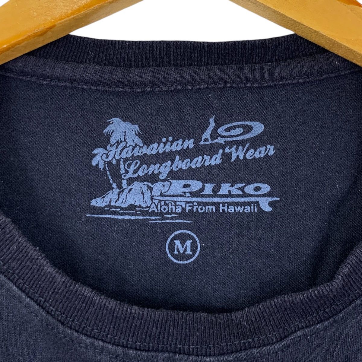 Vintage Vintage PIKO HAWAII LONGBOARD Surf Wear Tee Shirt Size M / US 6-8 / IT 42-44 - 6 Thumbnail
