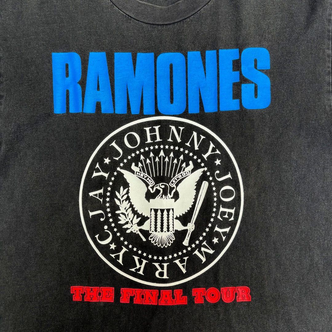 Band Tees × Vintage The Ramones 1996 90s Vintage Final Tour Band Concert T-Shirt Size US L / EU 52-54 / 3 - 3 Thumbnail