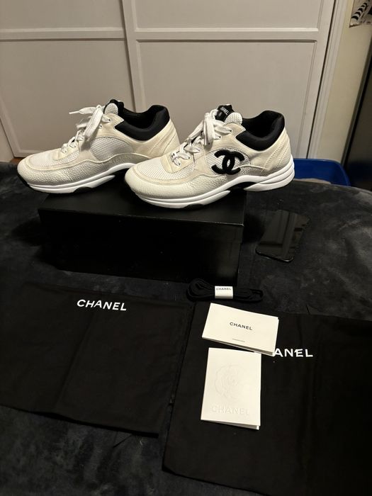 Chanel sneakers hot sale size 9