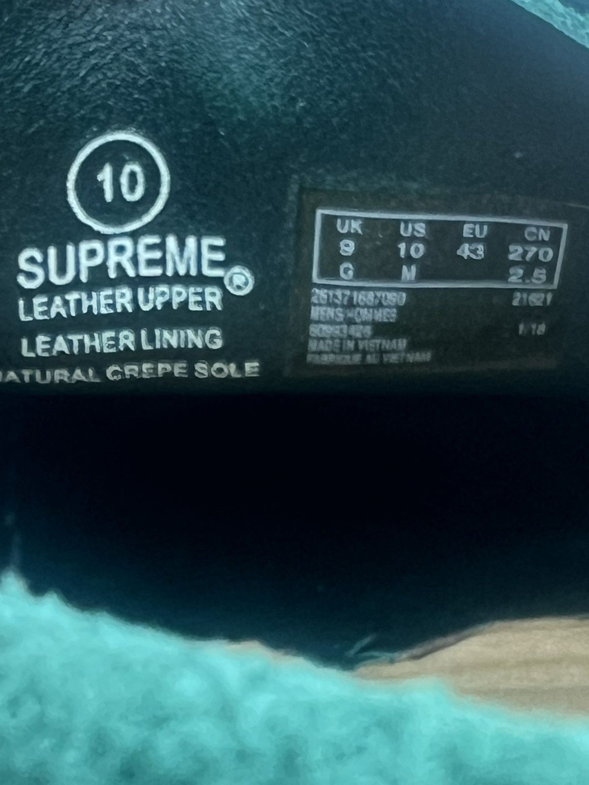 Clarks × Supreme Weaver Supreme Green Size US 10 / EU 43 - 8 Thumbnail
