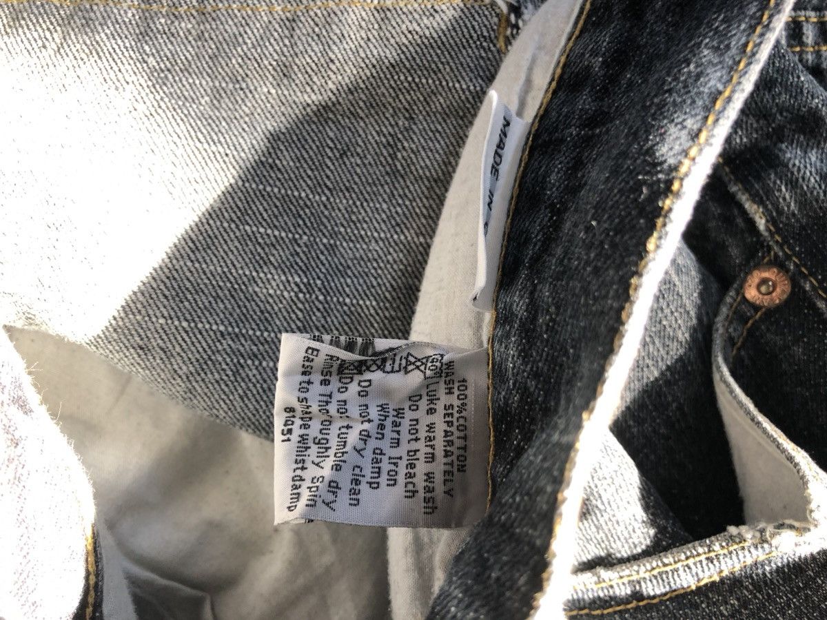Quiksilver × Vintage Crazy Vintage Quiksilver Custom Baggy Faded Denim pants Y2K Size US 34 / EU 50 - 9 Thumbnail