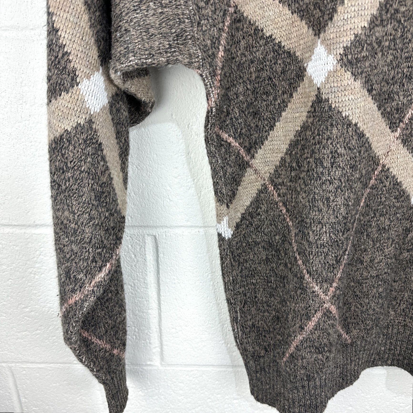London Fog VINTAGE London Fog Sweater Mens XL Brown Knit Pullover Geometric 90s Lounge Casual Travel Heavyweight Wool Acrylic Crew Neck Long Sleeve Logo Cropped? Size US XL / EU 56 / 4 - 7 Thumbnail