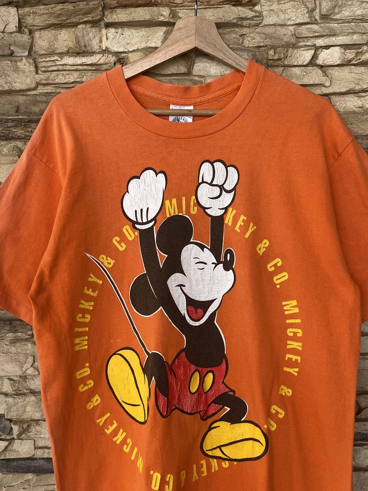Vintage Rare Vintage 90s Mickey Mouse Mickey & Co. Animation Tees Size US L / EU 52-54 / 3 - 4 Thumbnail