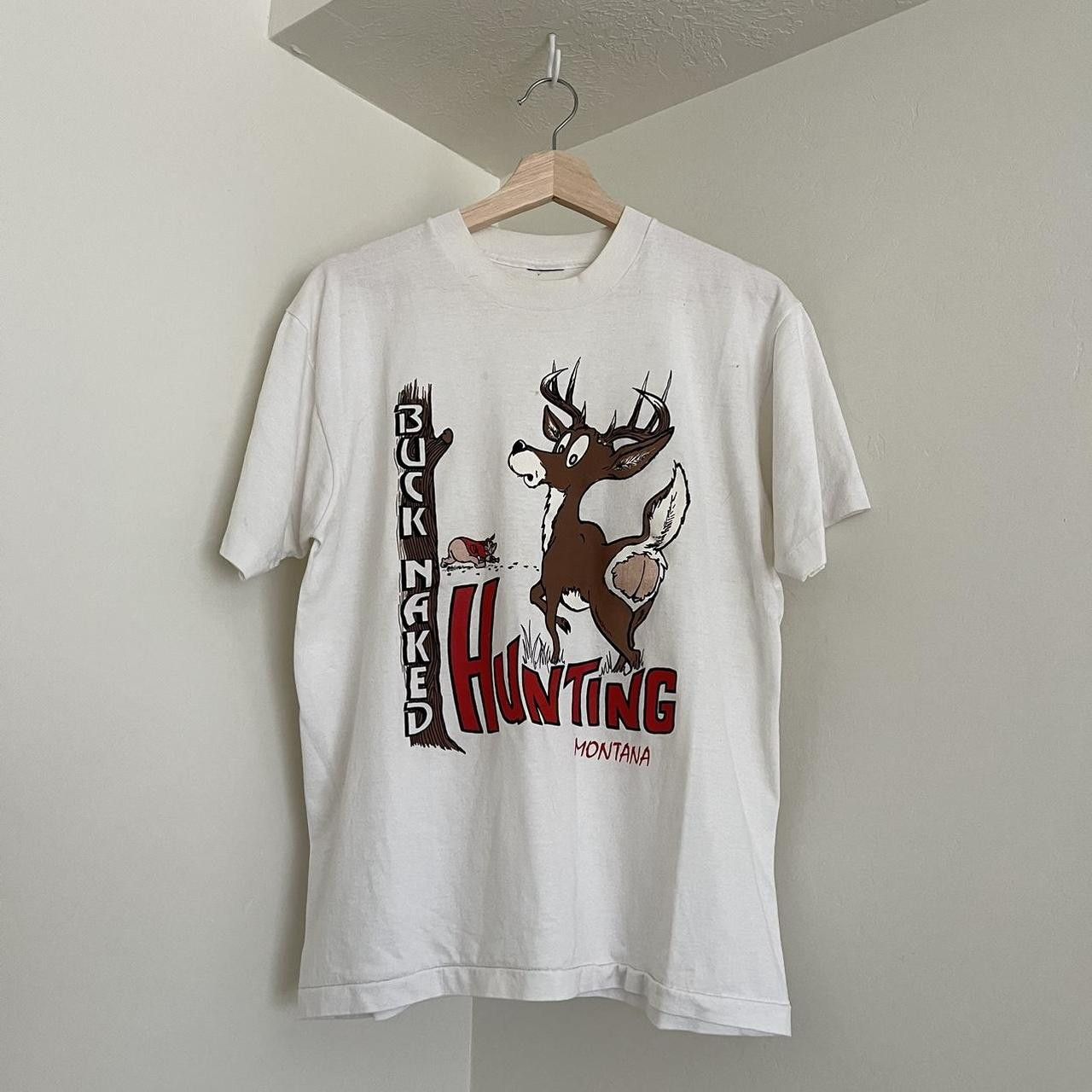 Hunter × Vintage Vintage 90s Montana deer hunting redneck single stitch Shirt Size US M / EU 48-50 / 2 - 1 Thumbnail