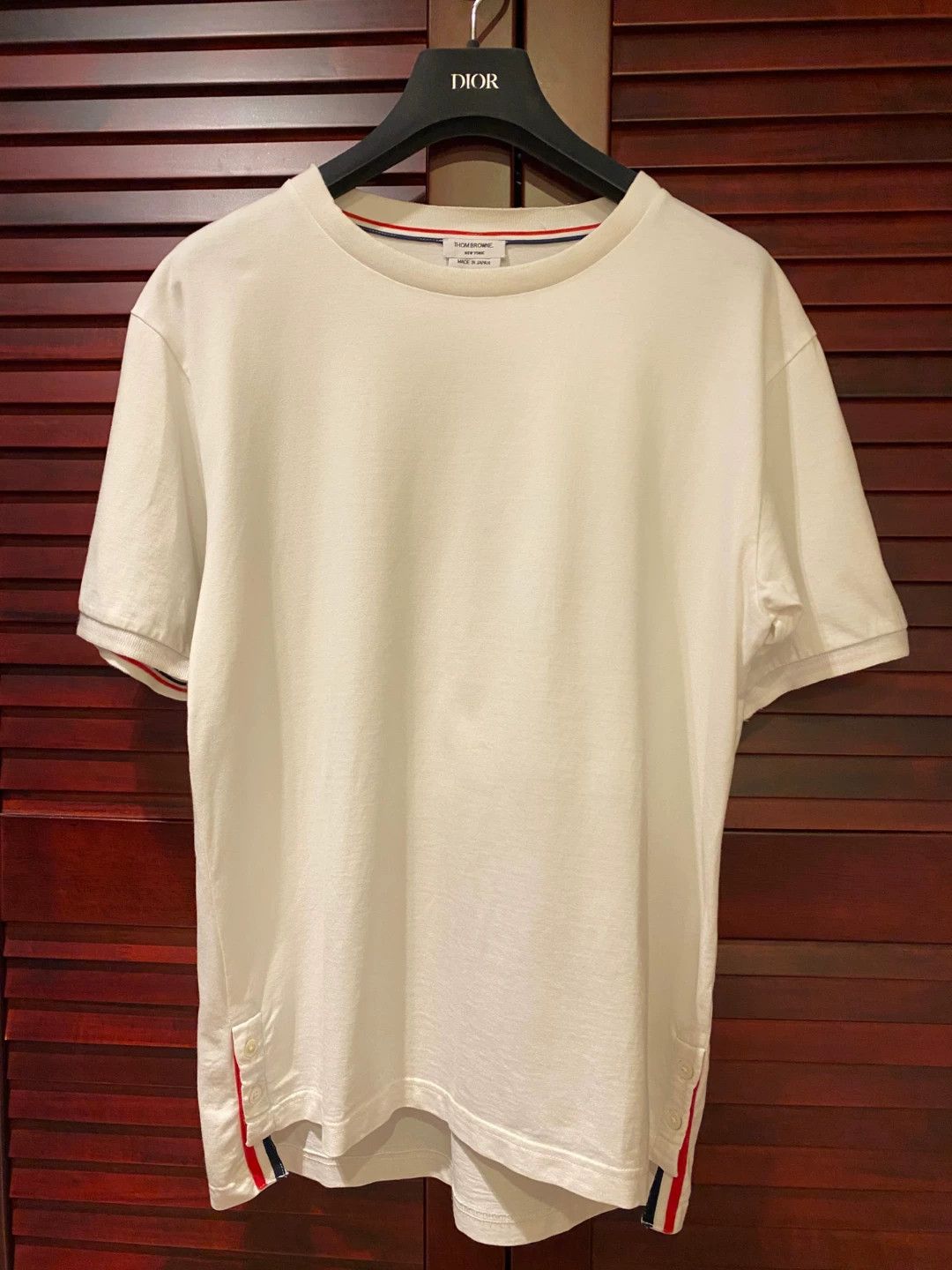 Thom Browne Thom Browne Men's Short-Sleeve T-Shirt Size US M / EU 48-50 / 2 - 1 Thumbnail