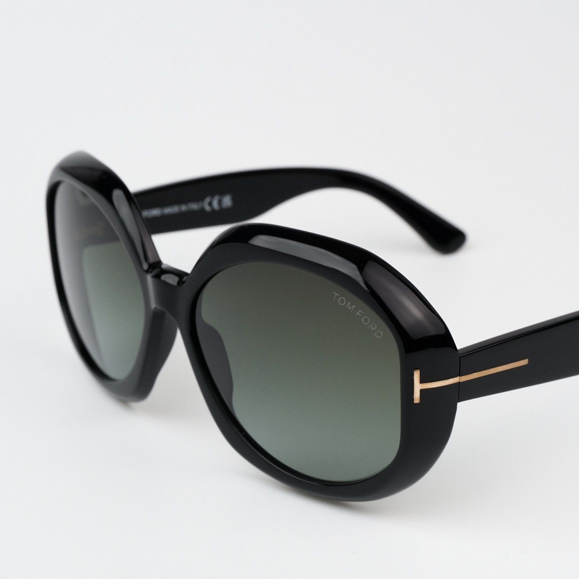 Tom Ford NEW Tom Ford FT1011/S 01B GEORGIA-02 Oversized Sunglasses Size ONE SIZE - 6 Thumbnail