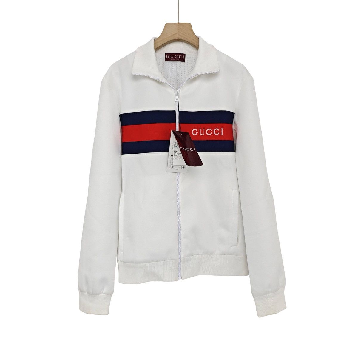 Gucci Gucci Technical Jersey Zip-Up Jacket Size US S / EU 44-46 / 1 - 4 Thumbnail