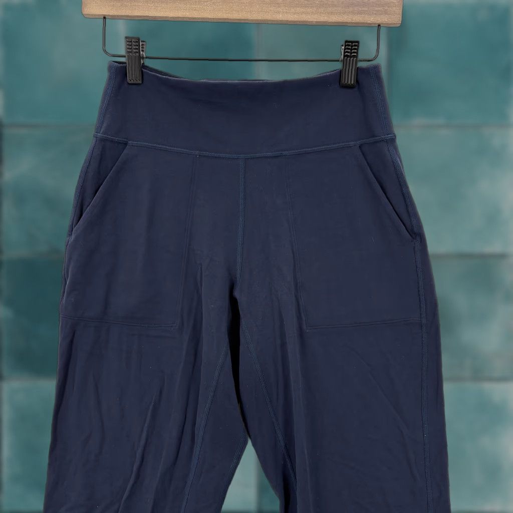 Lululemon Lululemon Align High-Rise Joggers Womens 6 Blue Stretch Nulu Fabric Pull On Jogger Pants Regular Size 28" / US 6 / IT 42 - 1 Thumbnail