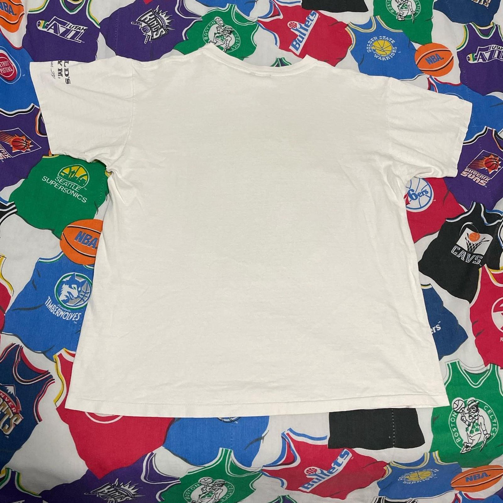 Vintage Vintage 90s Gold’s Gym Las Vegas Work Out Single Stitch Tee Size US M / EU 48-50 / 2 - 2 Thumbnail