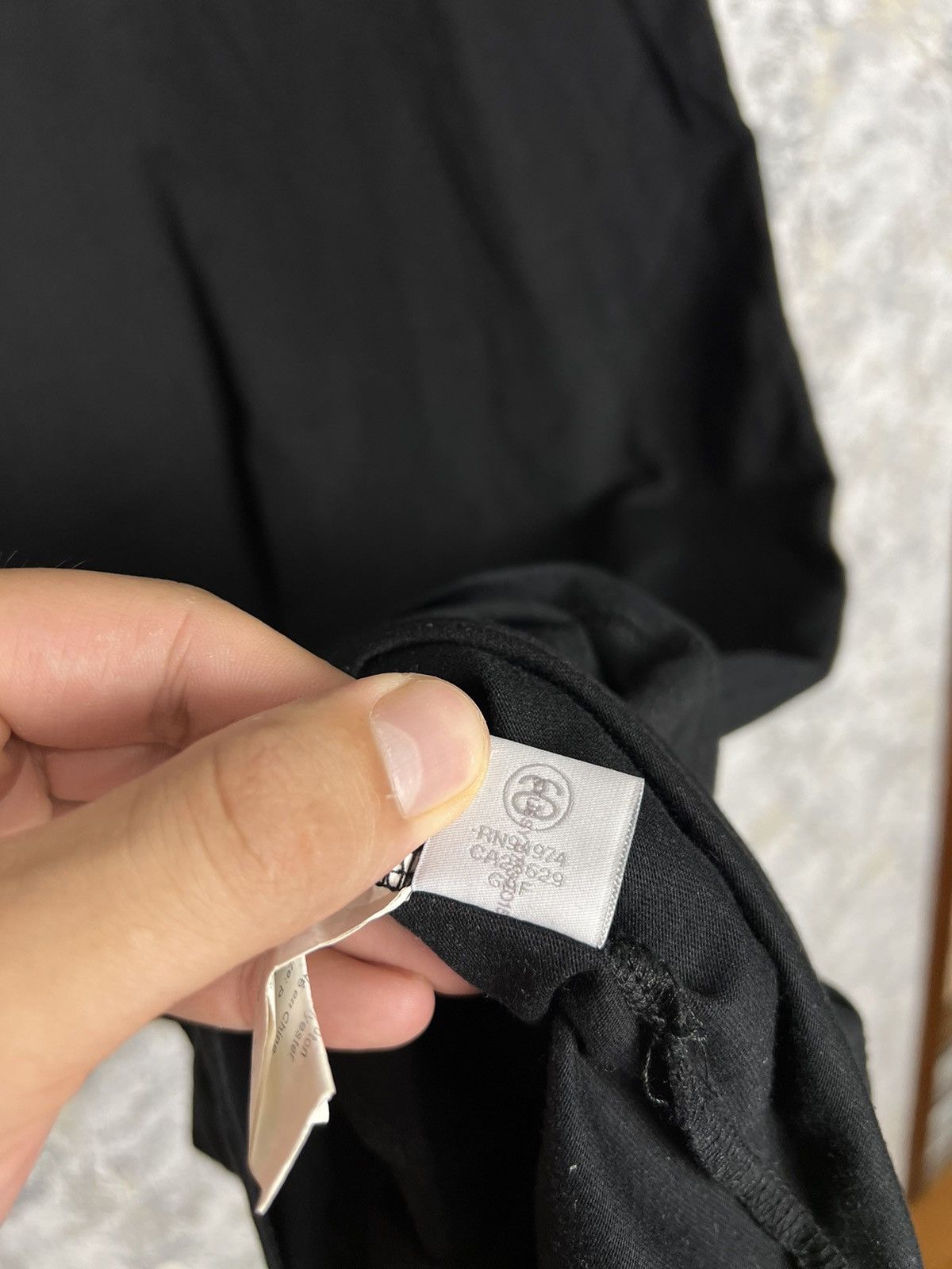 Stussy Vintage Stussy 8 Ball Logo Japan Women’s Black Dress Size S Size S / US 4 / IT 40 - 6 Thumbnail