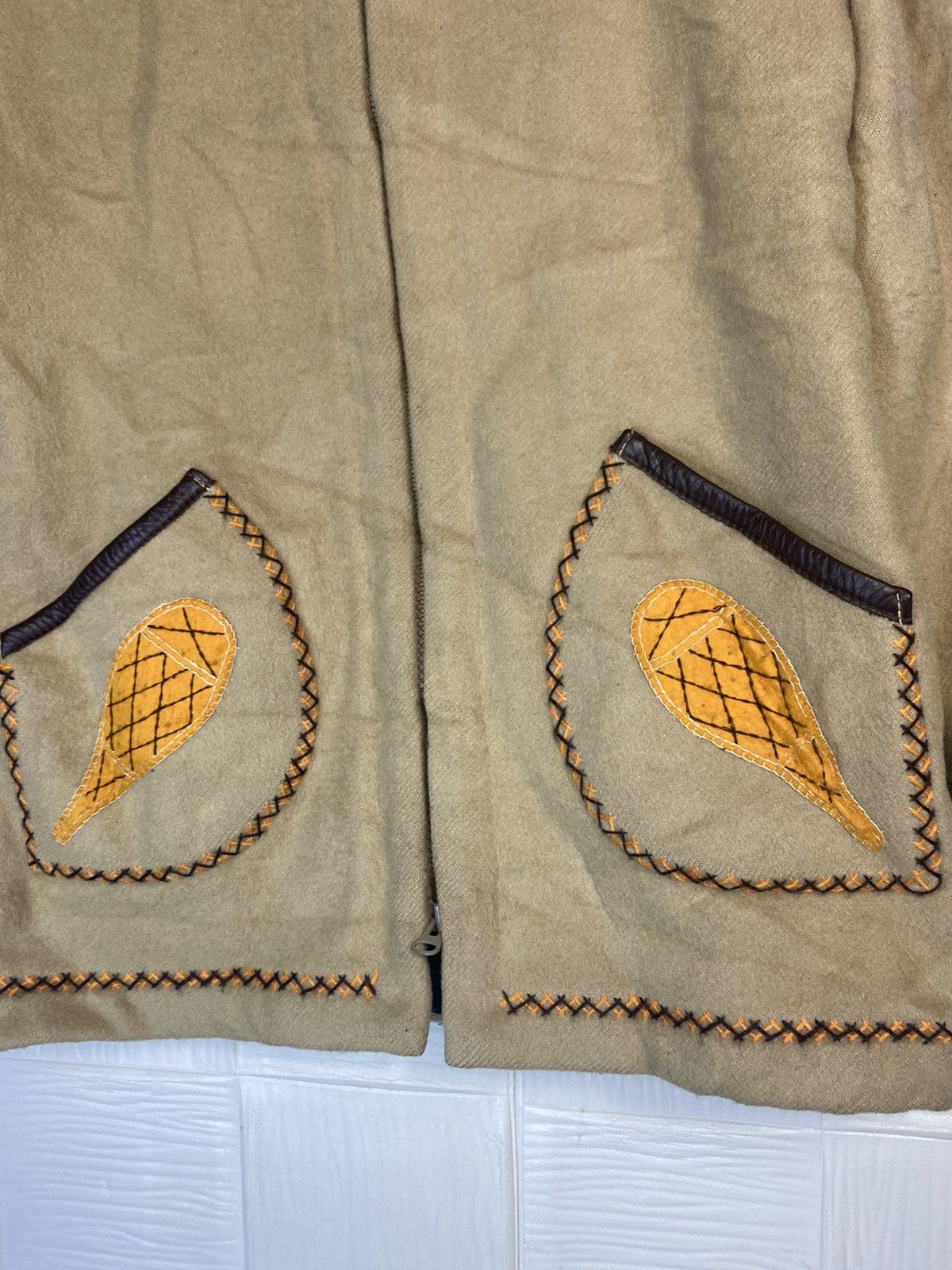 If Six Was Nine VINTAGE JAMES BAY MFG. INC. ARCTIC SCENE WOOL PARKA Size M / US 6-8 / IT 42-44 - 11 Thumbnail