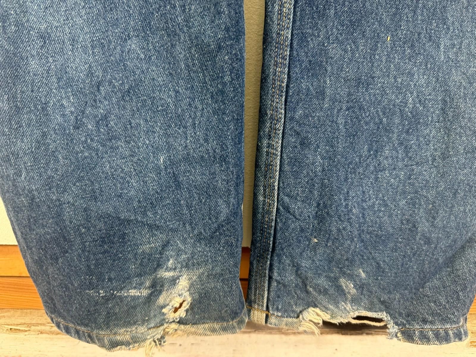 Carhartt Carhartt Men's 42/34 Relaxed Fit Blue Jeans Size US 42 / EU 58 - 7 Thumbnail