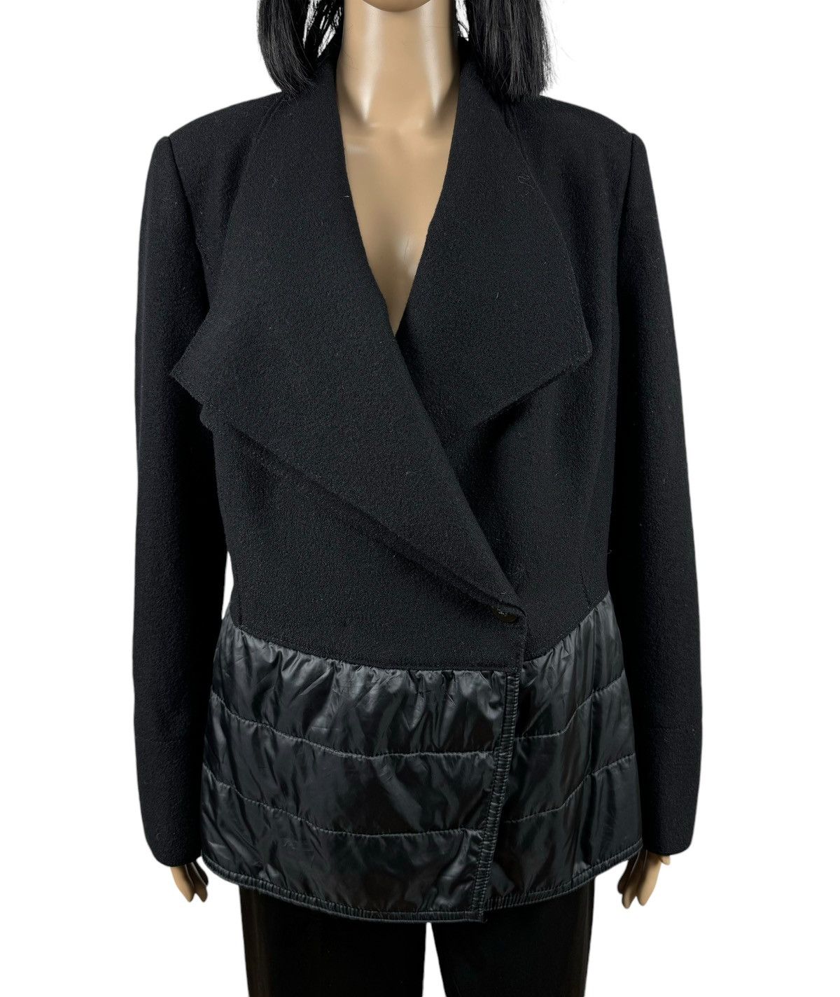 Other Marc Cain Virgin Wool Coat Woven Insert size 6 Size XL / US 12-14 / IT 48-50 - 2 Thumbnail