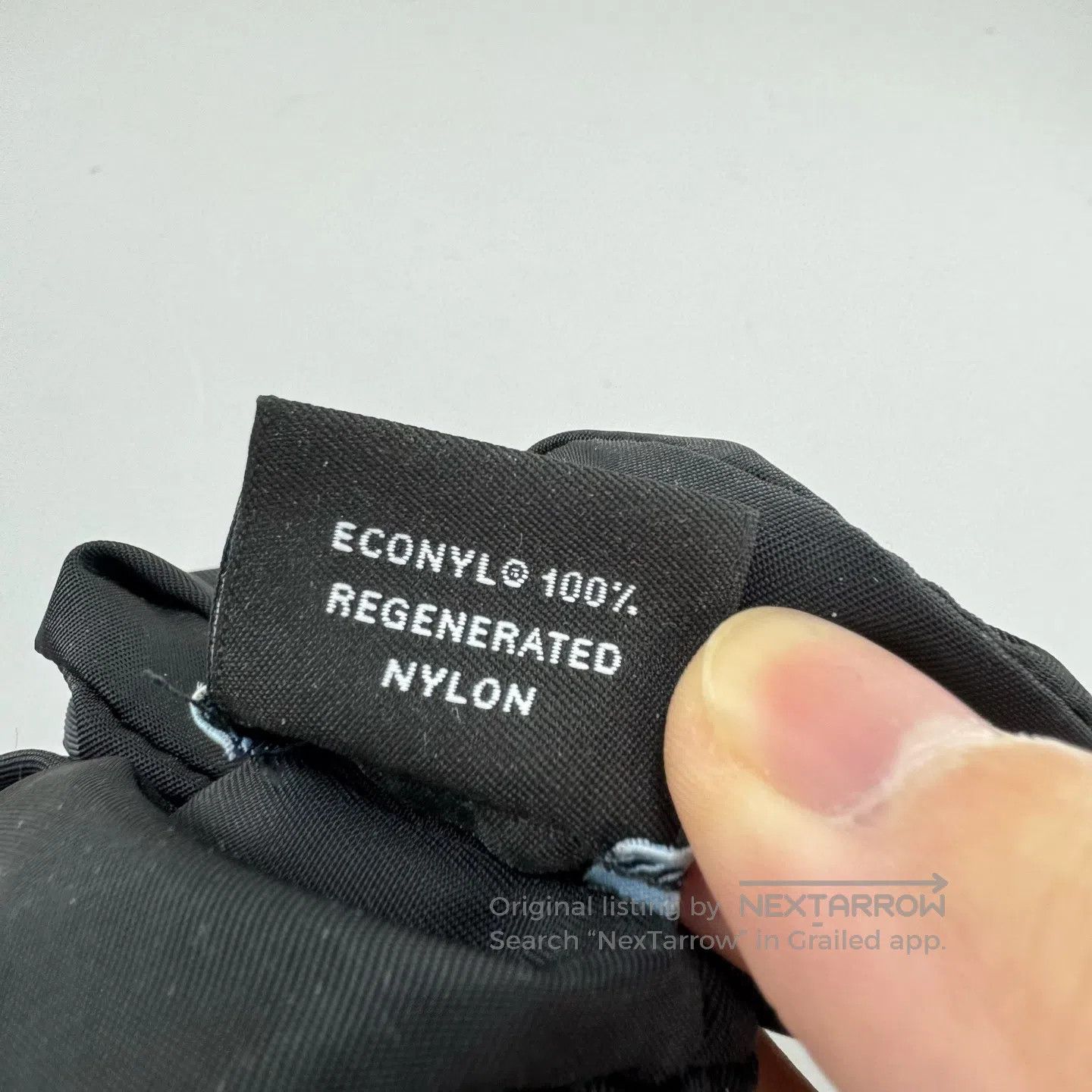 Prada Prada Triangle Logo Nylon Hair Tie| Size ONE SIZE - 6 Thumbnail