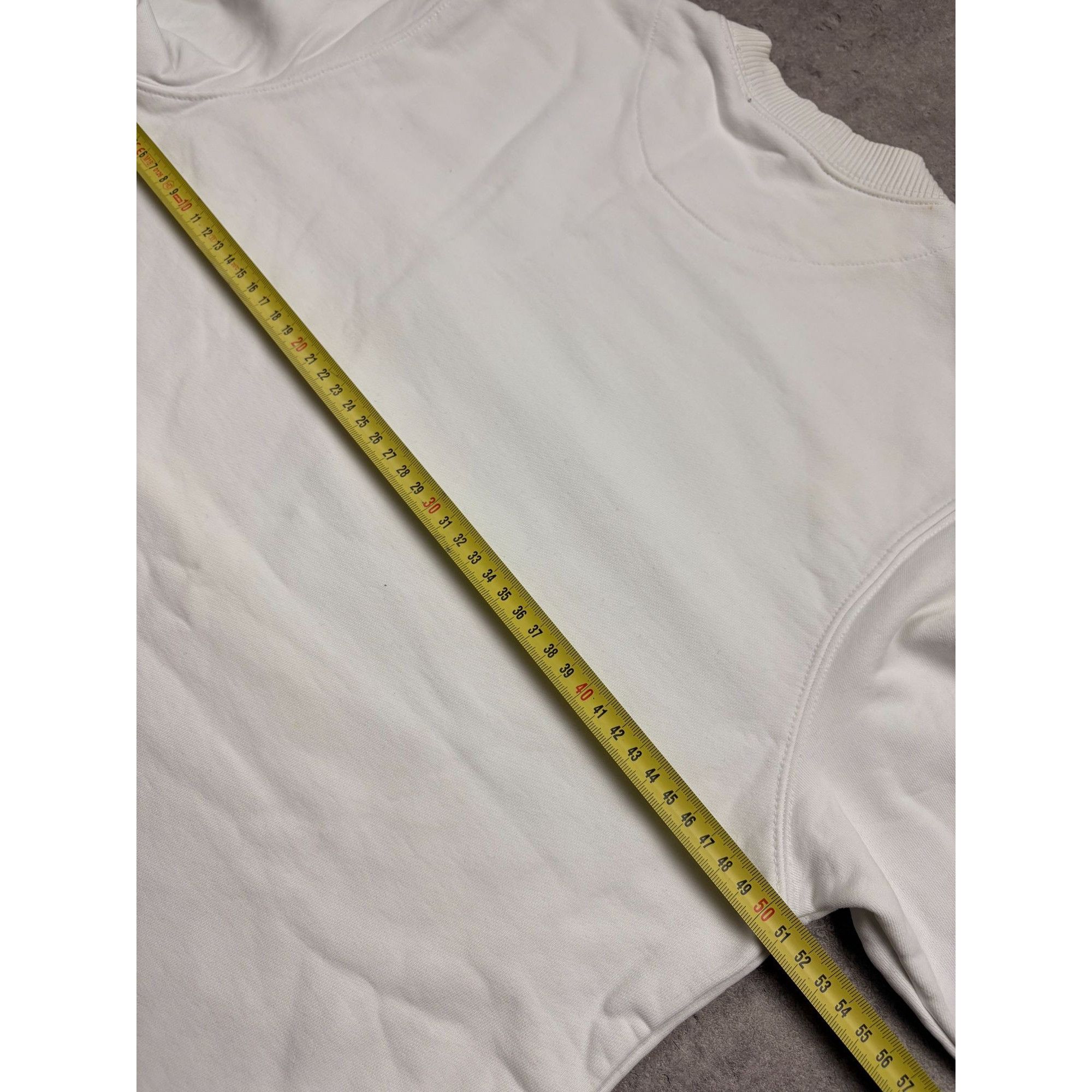 Diesel Diesel Mens White Sweatshirt With Neon Accents Size S Cotton Size US S / EU 44-46 / 1 - 7 Thumbnail