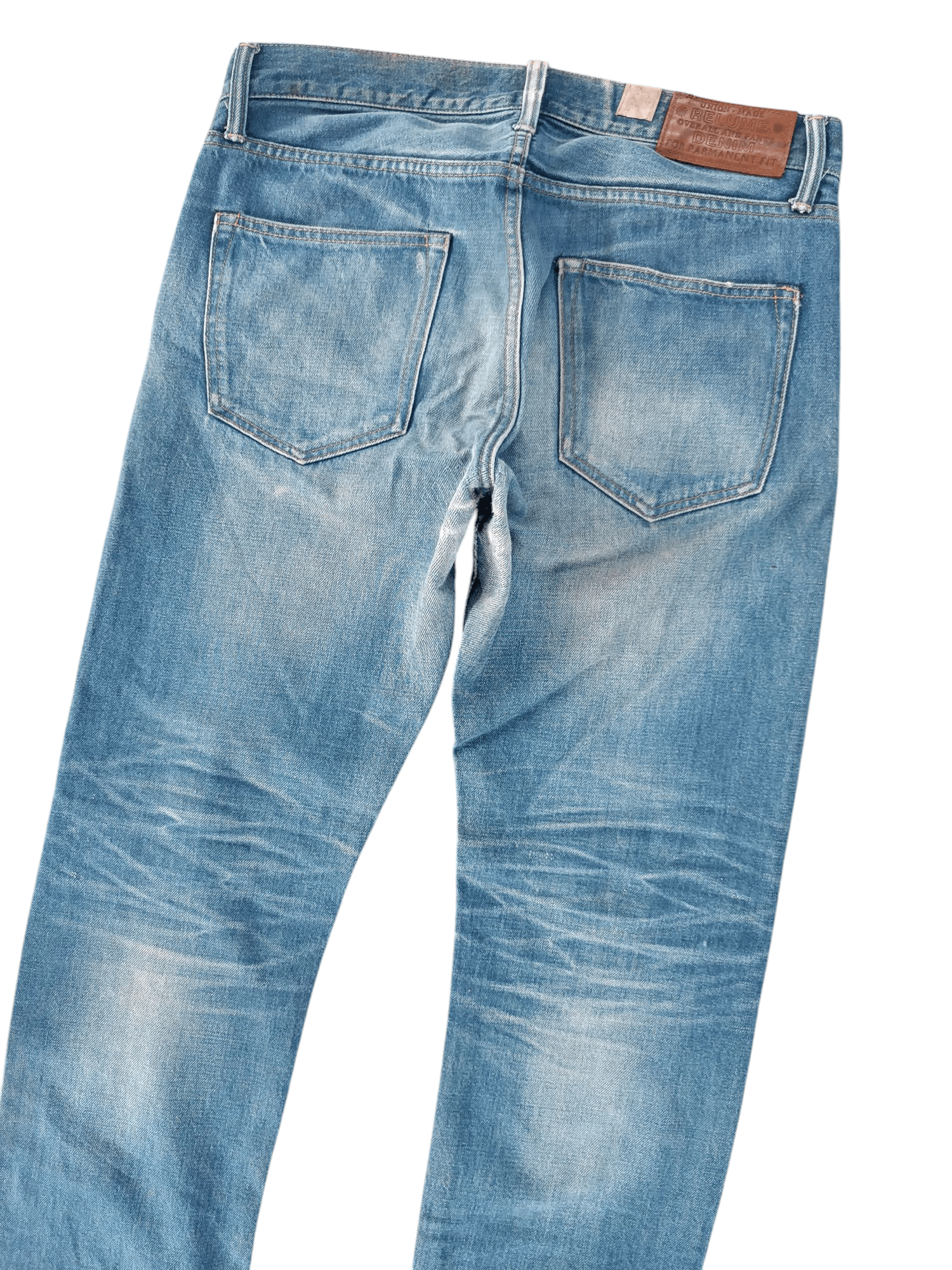 Japanese Brand × Vintage VINTAGE Relume Selvedge Whiskers Faded Denim E243i Size US 32 / EU 48 - 9 Thumbnail