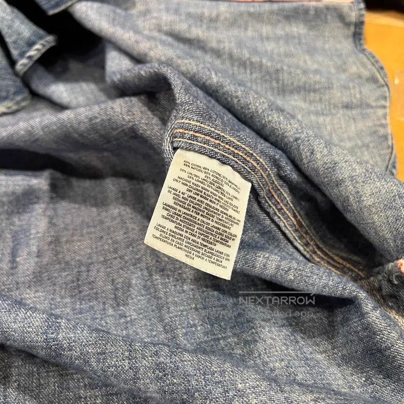 RRL Ralph Lauren RRL Ralph Lauren Washed and Destroyed Vintage Work Shirt Size US M / EU 48-50 / 2 - 5 Thumbnail