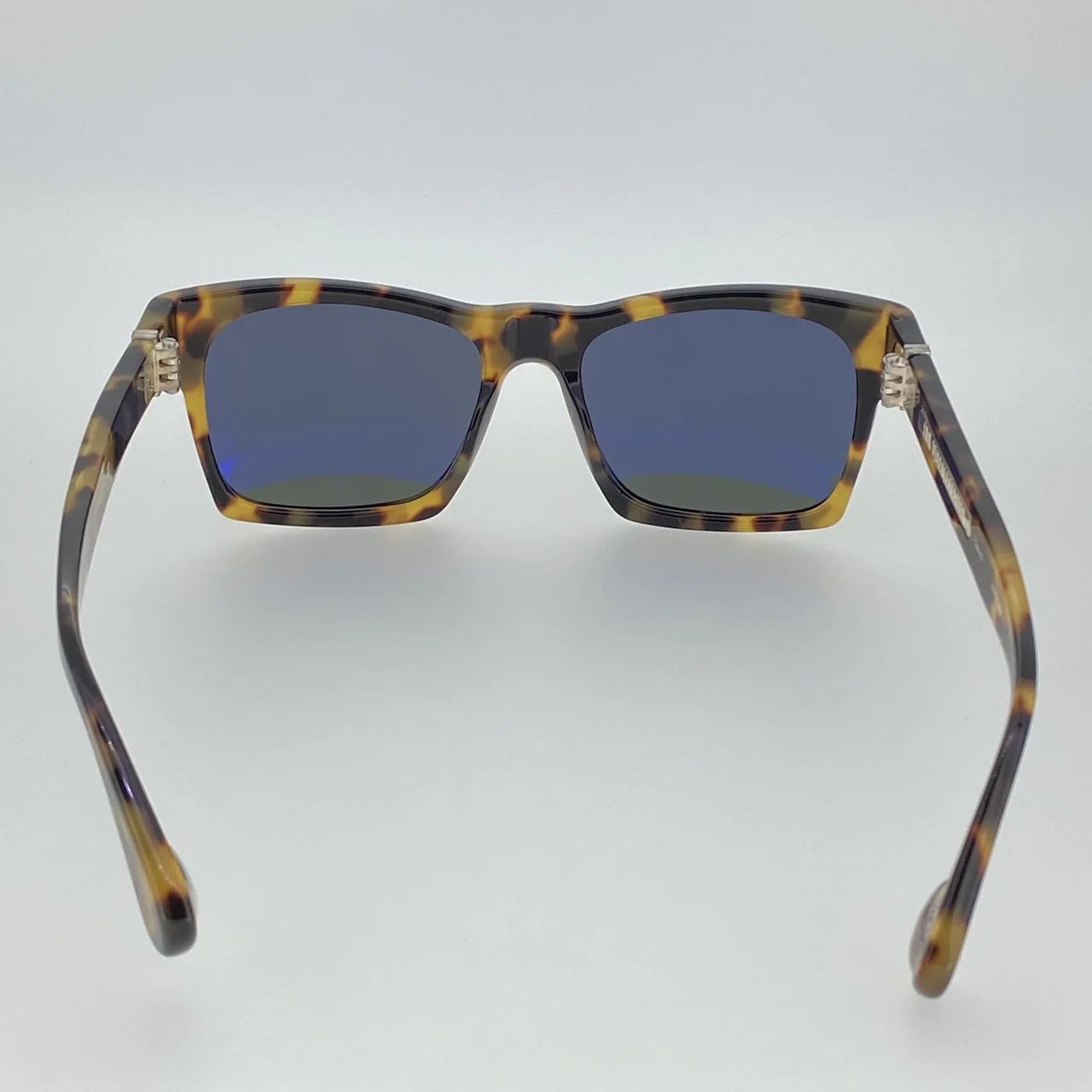Ann Demeulemeester Ann Demeulemeester Sunglasses D-Frame Tortoise and Grey Size ONE SIZE - 11 Thumbnail