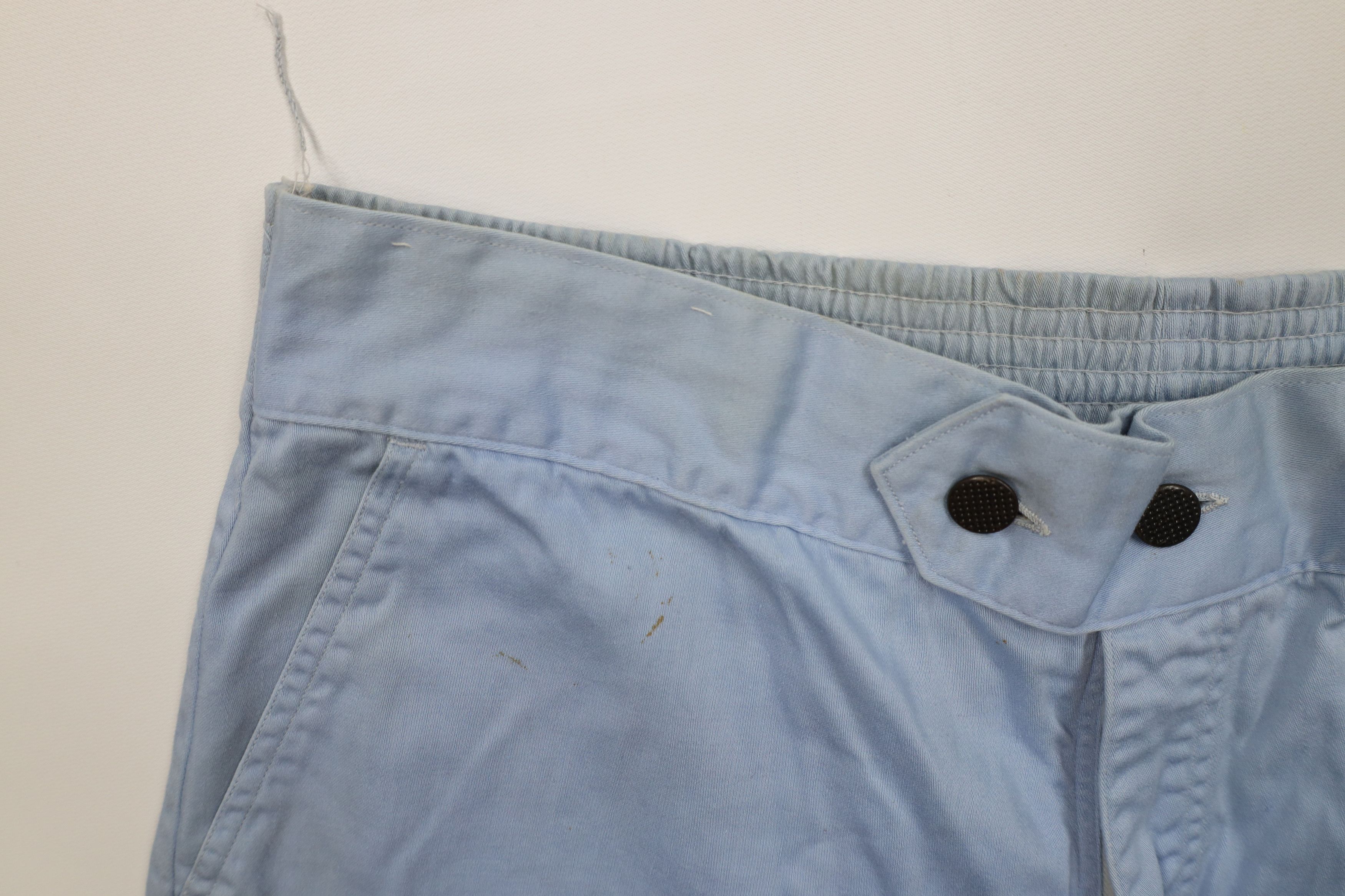 Vintage Vintage 70s Streetwear Bell Bottoms Pants Carolina Blue Size US 38 / EU 54 - 8 Thumbnail