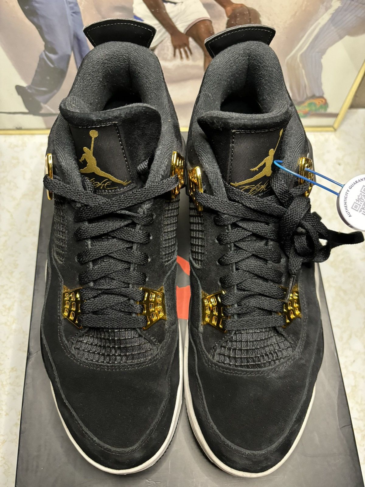 Jordan Brand Air Jordan 4 Retro Royalty 2017 Size US 11.5 / EU 44-45 - 2 Thumbnail