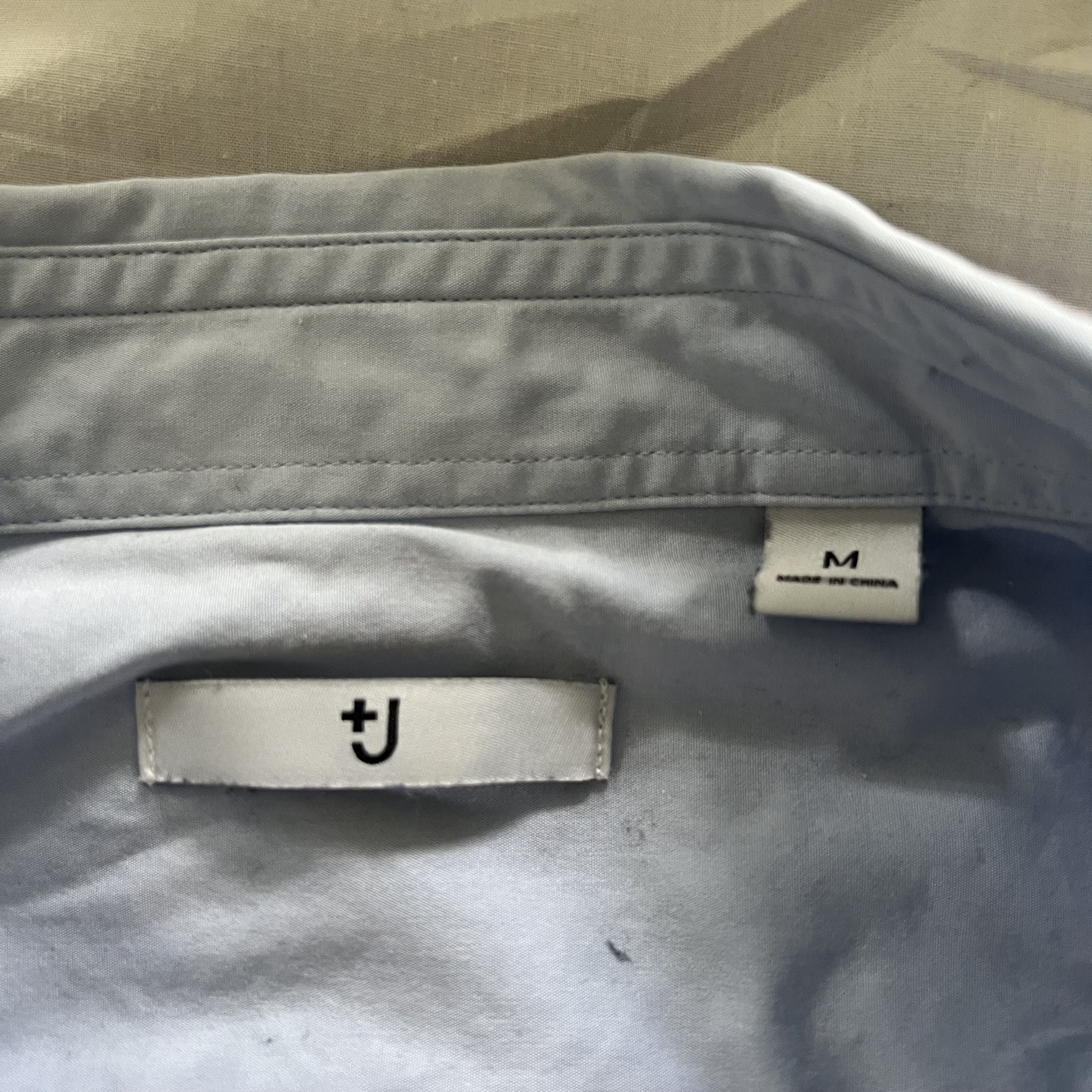 Jil Sander × Uniqlo UNIQLO +J Supima Cotton Regular Fit Shirt Button Down / Med Size US S / EU 44-46 / 1 - 3 Thumbnail