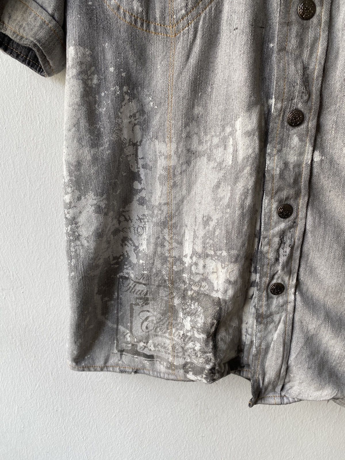 In The Attic × Japanese Brand In The Attic Removable Hoodie Design Distressed Shirt Size US M / EU 48-50 / 2 - 12 Thumbnail