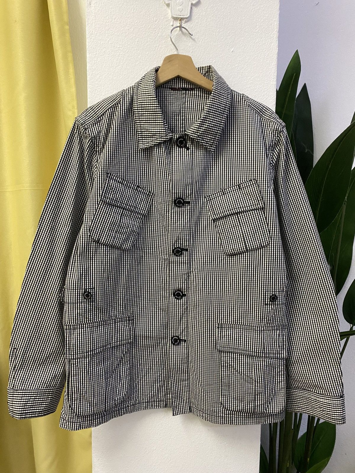 Alexander Julian × Designer Rare Alexander Julian Checkered Jacket Size US L / EU 52-54 / 3 - 1 Thumbnail