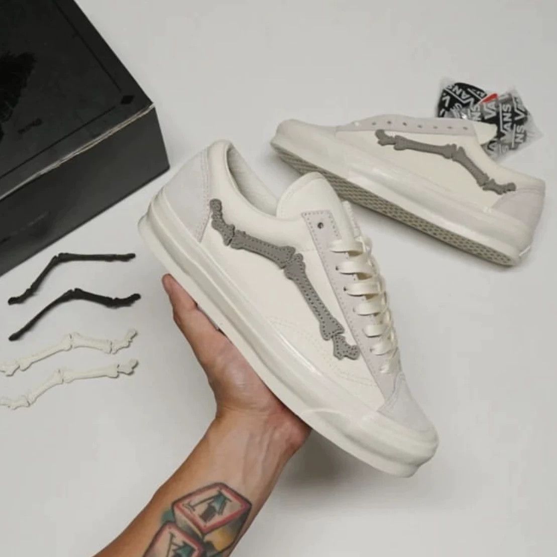 Blends Blends x Vault by Vans Magic Tape White 42 Size US 9 / EU 42 - 3 Thumbnail