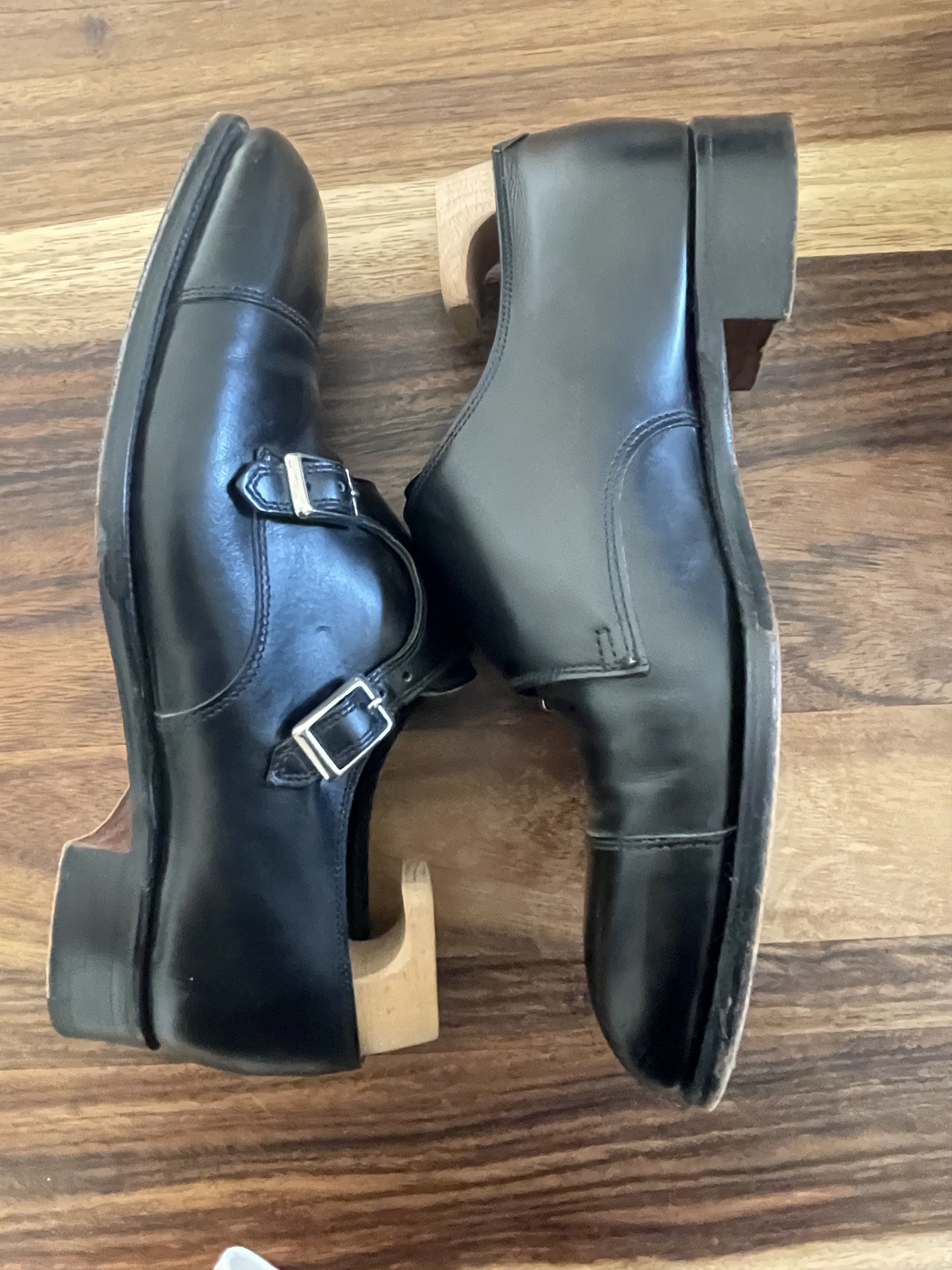 Alfred Sargent Alfred Sargent Ramsey Double Monk Shoes (Size 9.5 US) Size US 9.5 / EU 42-43 - 2 Thumbnail