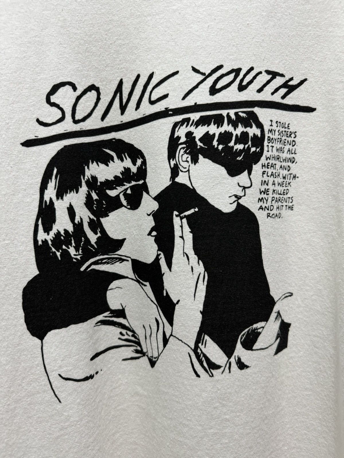 Band Tees Y2K SONIC YOUTH LONG SLEEVE BAND TEES Size US L / EU 52-54 / 3 - 2 Thumbnail