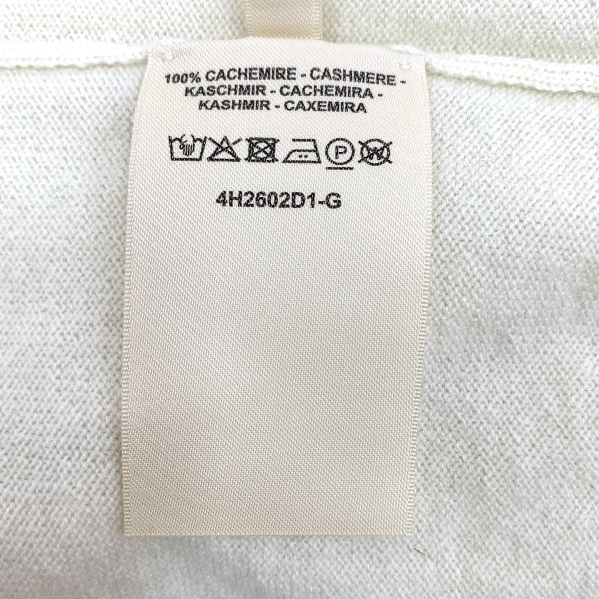Hermes Hermes 24 Style Beige Long Sleeve Knit Sweater K26WX Size S / US 4 / IT 40 - 9 Thumbnail