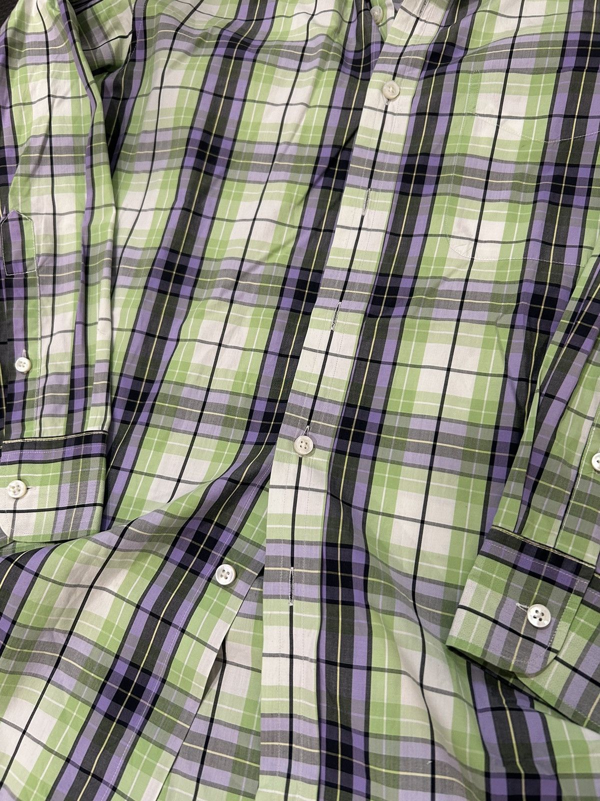 Ralph lauren purple label cotton shirt italy rare rrl sport