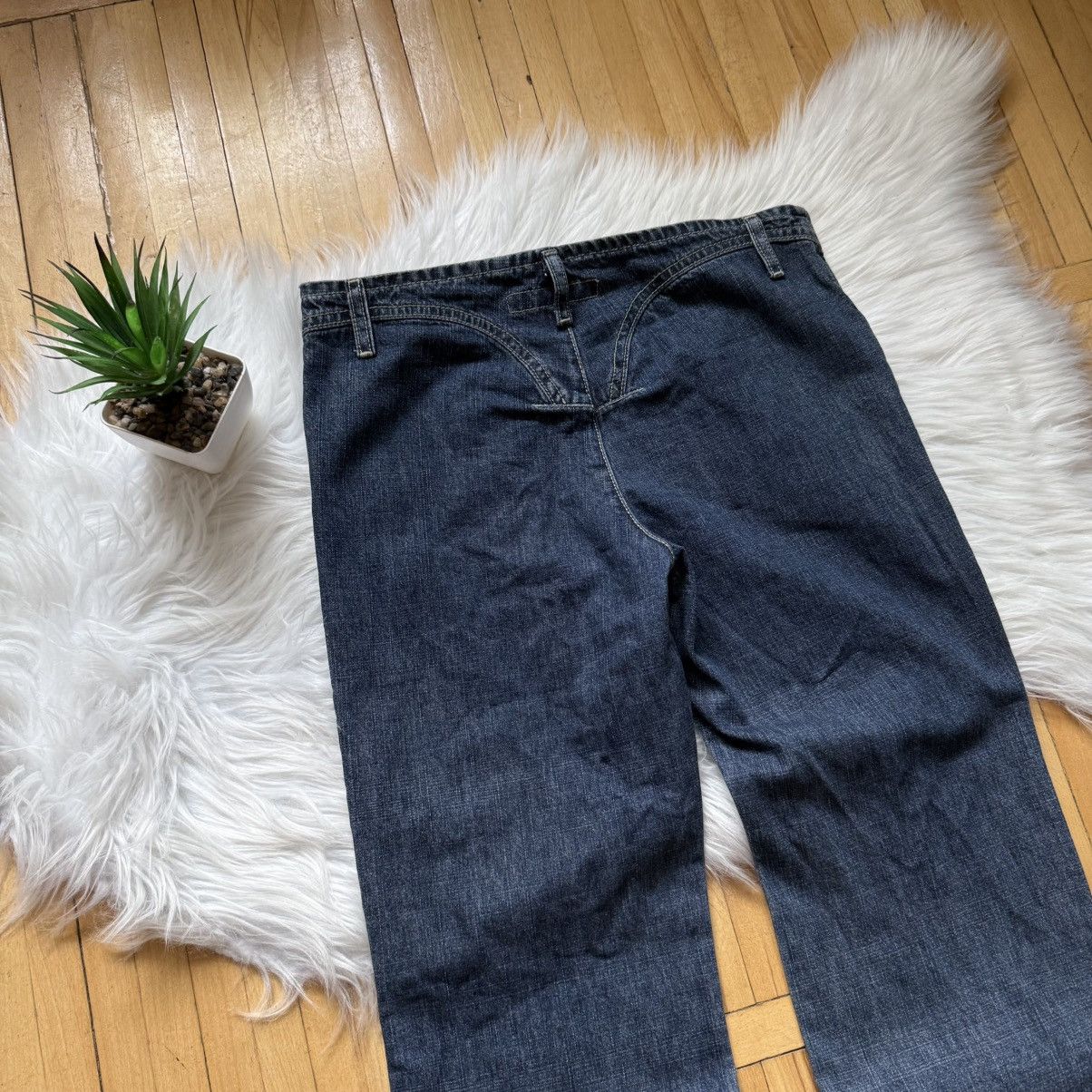 Miss Sixty 📌 Vintage Miss Sixty Flared Washed 00s Low Rice Jeans Size 31" - 12 Thumbnail