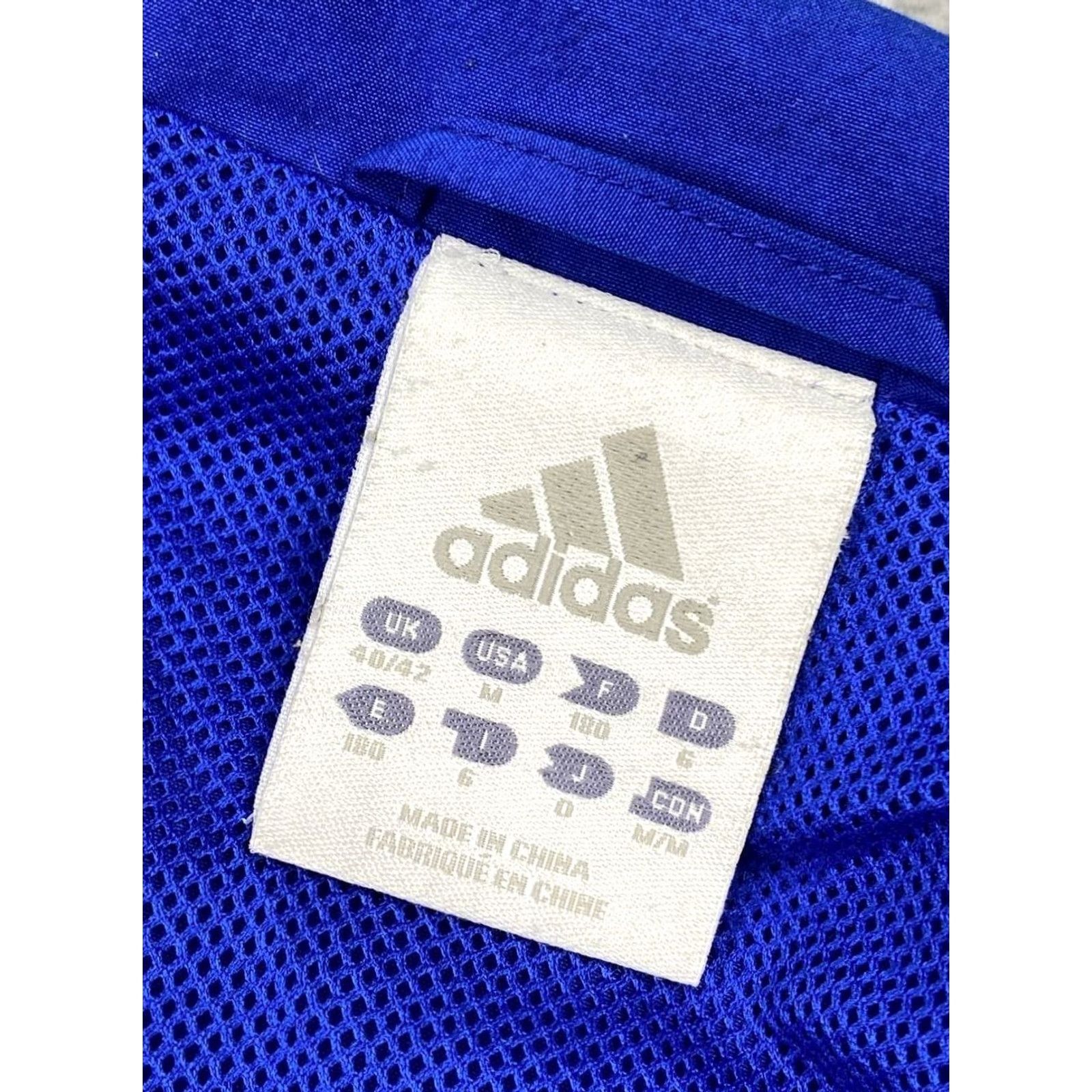 Adidas VINTAGE adidas Dynamo Kyiv Tracksuit Jacket And Pants Men Size M Blue Size 40R - 2 Thumbnail