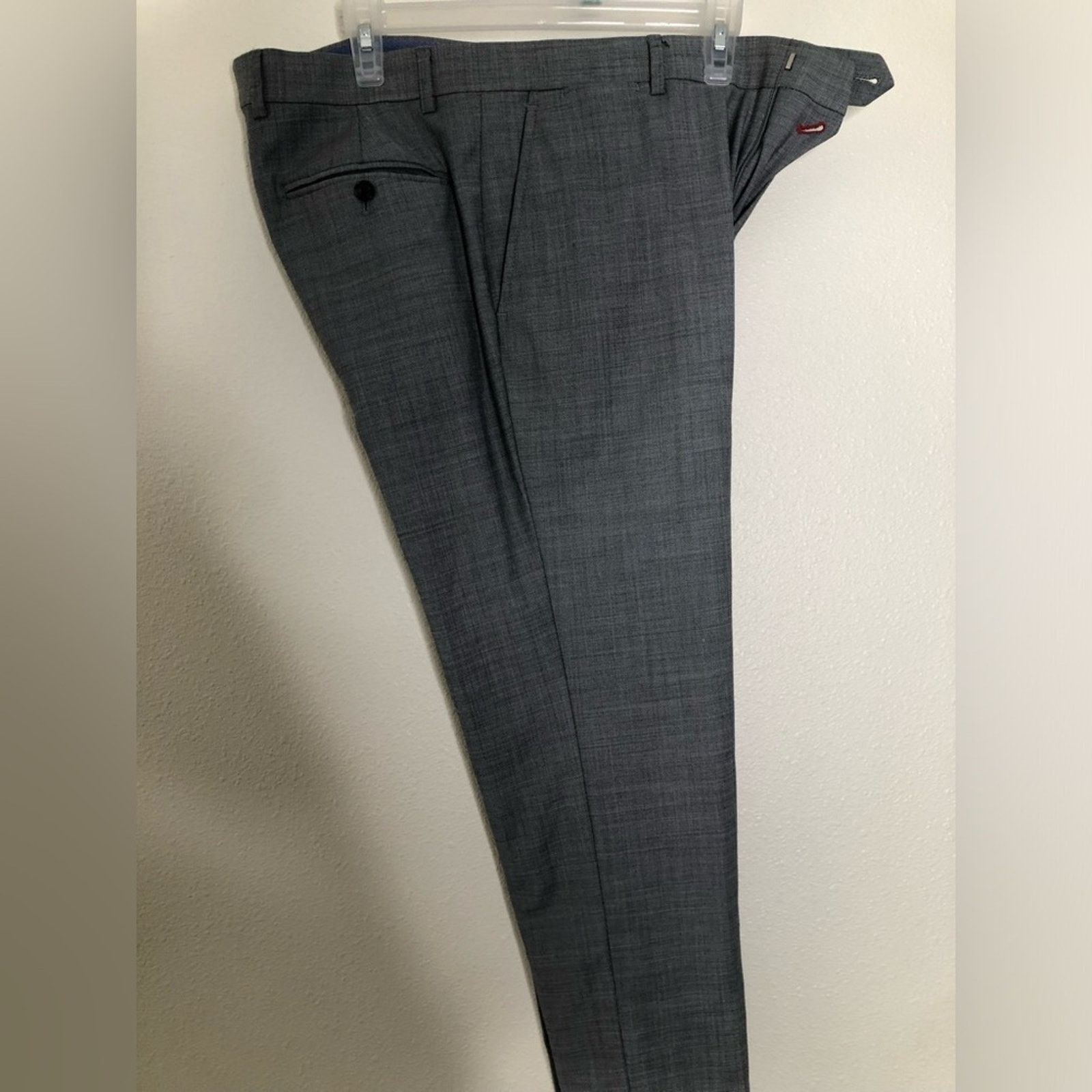 Tommy Hilfiger Men’s Tommy Hilfiger Flex Stretch Pants—34Wx30L— Gray Size US 34 / EU 50 - 6 Thumbnail