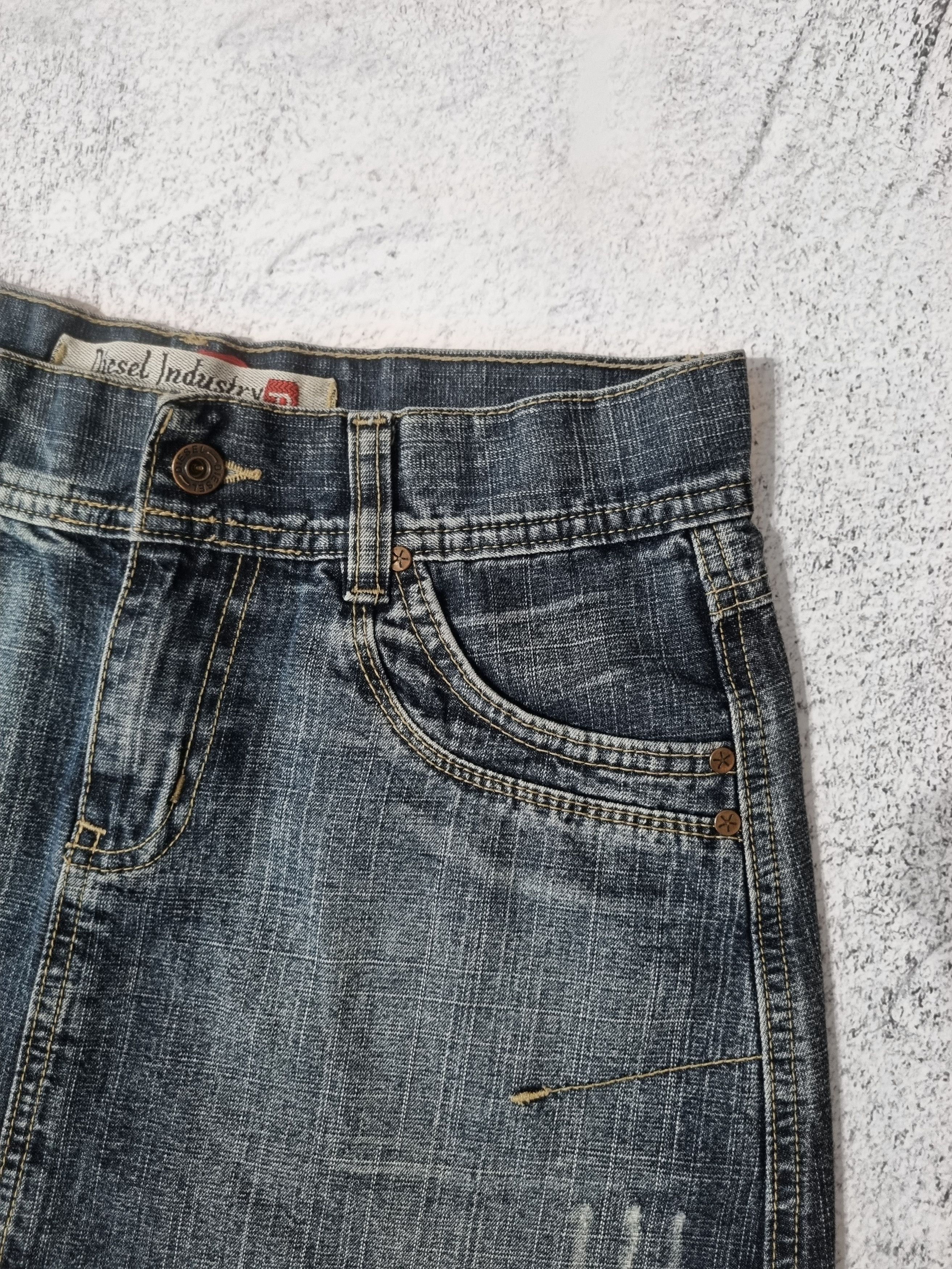Diesel Vintage Diesel Avant Garde Jeans Mini Skirt Y2K Size 30" / US 8 / IT 44 - 5 Thumbnail