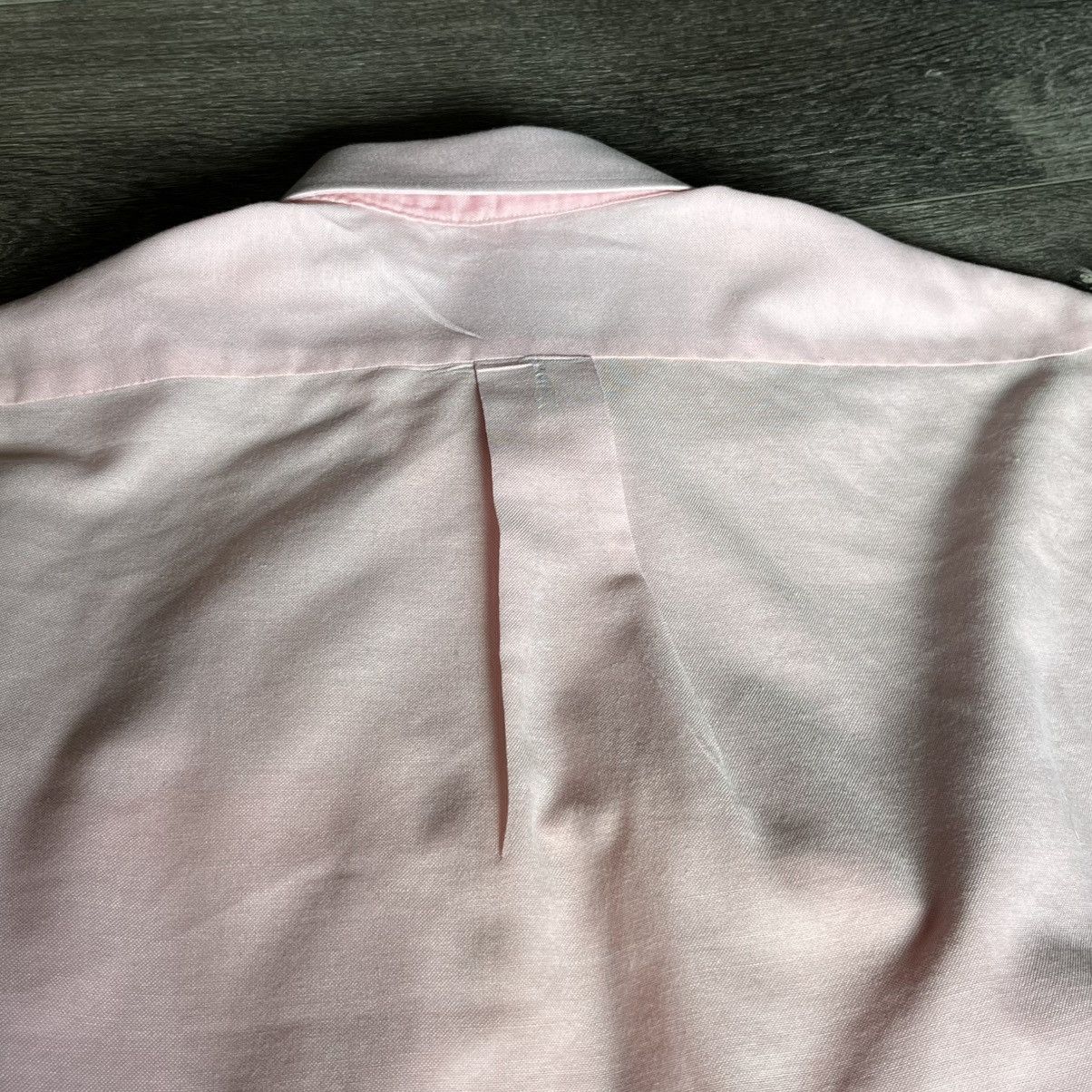 Vintage Vintage 1980s Tailor Light Pink Short Sleeve Button Up Shirt Size US L / EU 52-54 / 3 - 5 Thumbnail