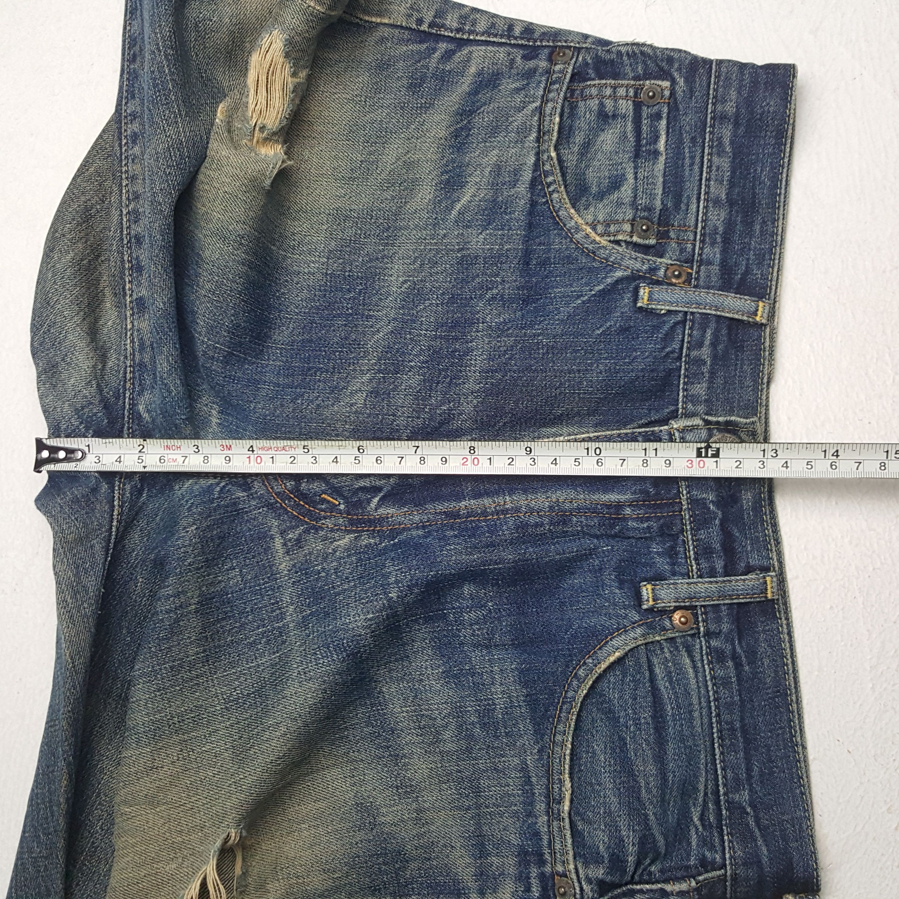 Levi's × Vintage Vintage Levi's 502 XX Selvedge Denim Jeans Size US 28 / EU 44 - 8 Thumbnail