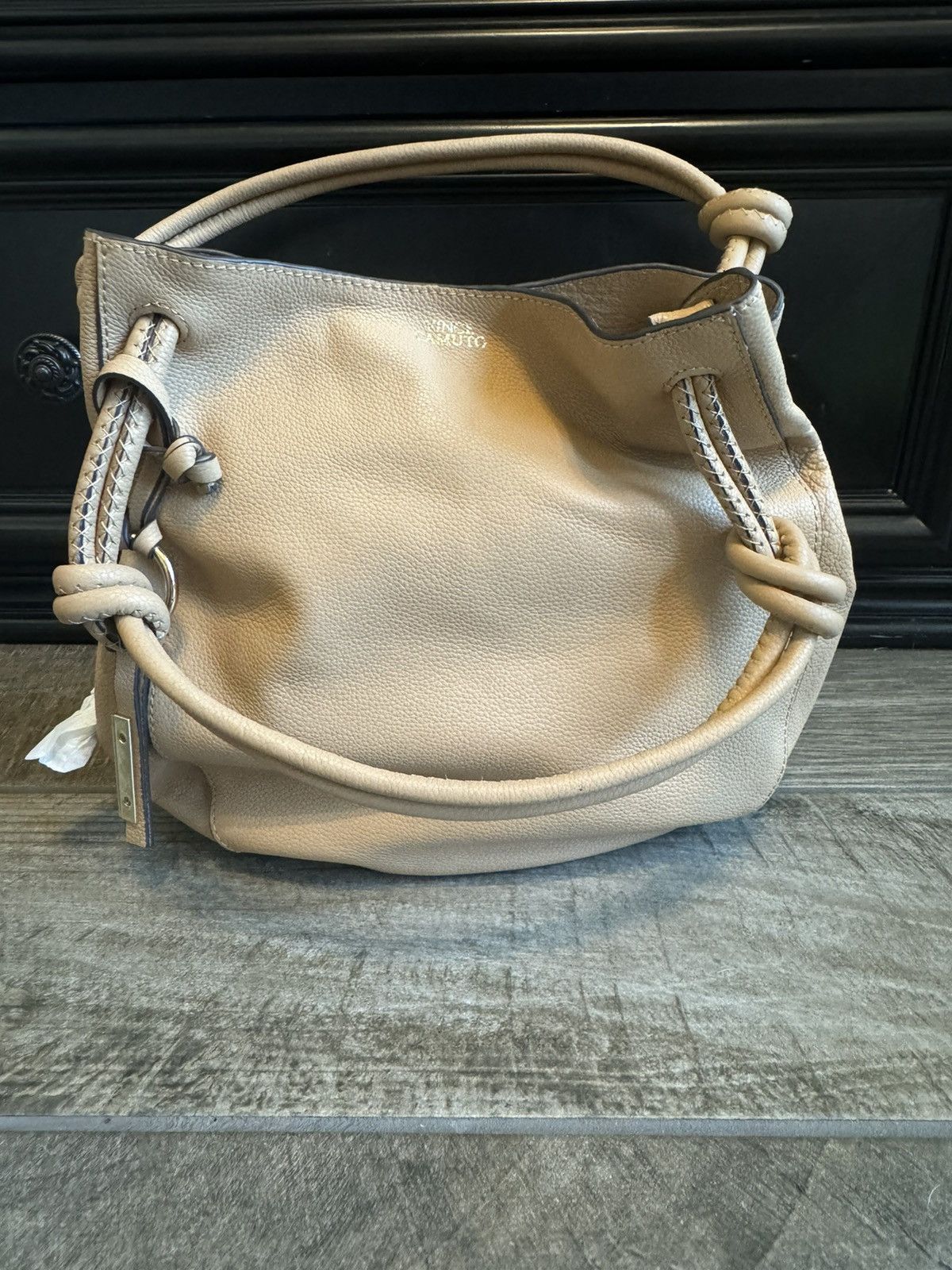 Vince Camuto Convertible Leather Tote - Tania