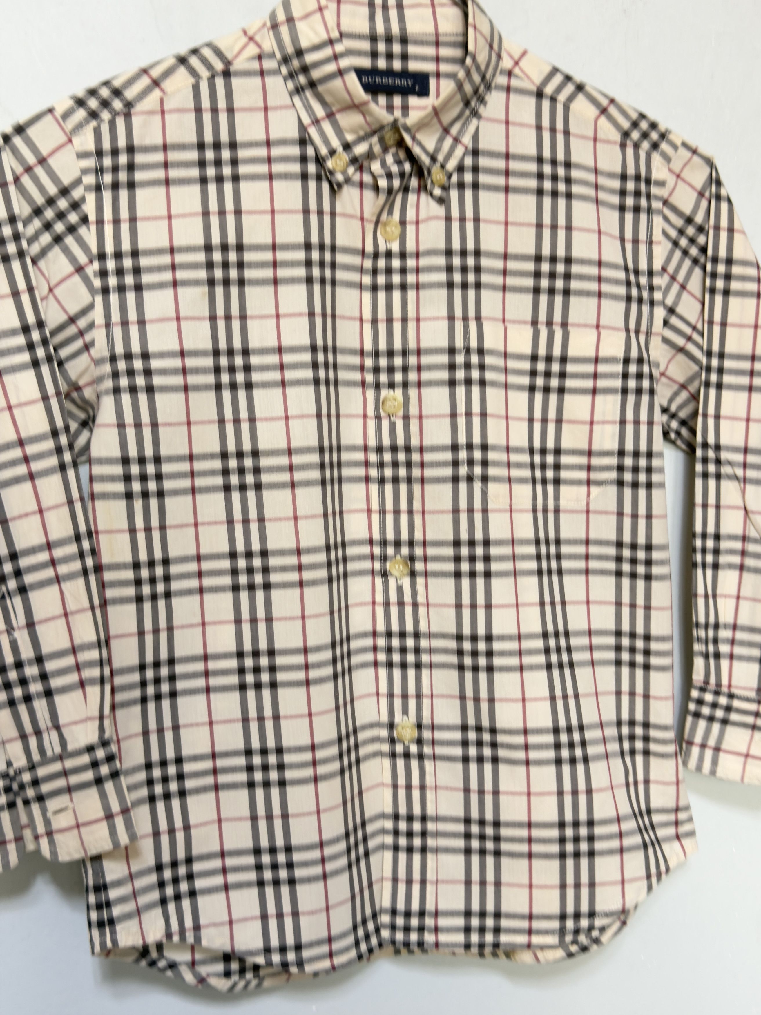 Burberry Burberry kids shirt boys 6 years novacheck shirt Size US XXS / EU 40 - 3 Thumbnail