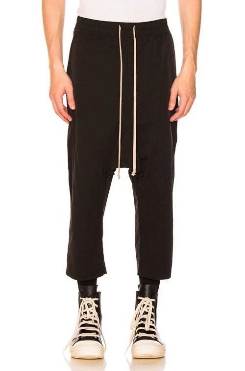 Rick Owens Rick Owens Drawstring Low Crotch Slouch Pants 52 02328 Size US 36 / EU 52 - 7 Thumbnail