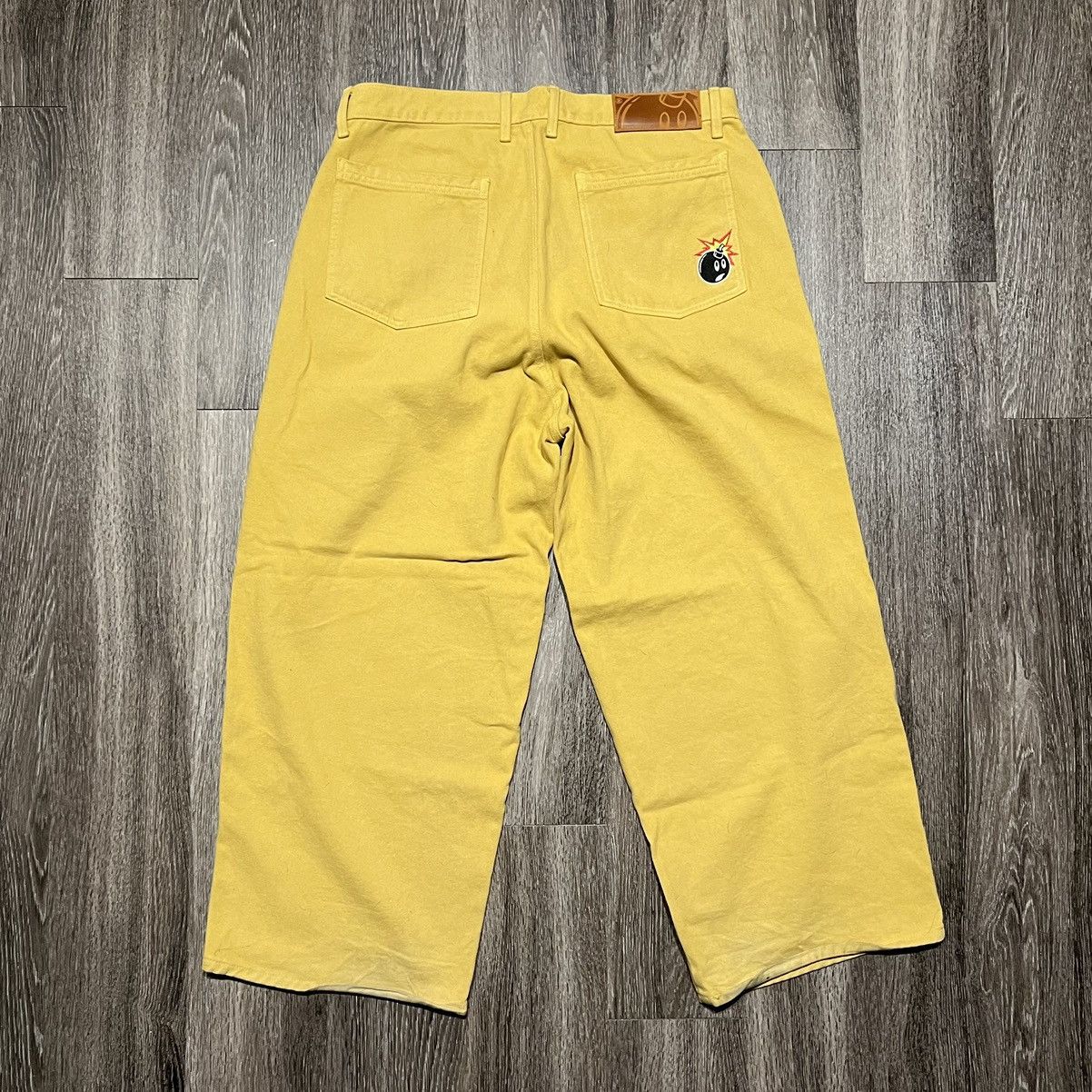 The Hundreds The HUNDREDS Yellow Baggy Denim Size US 32 / EU 48 - 2 Thumbnail