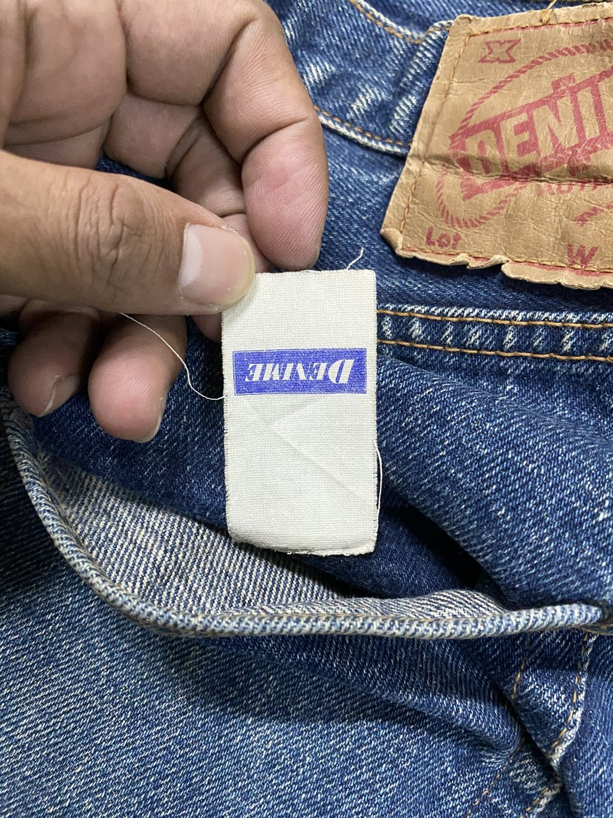 Denime × Japanese Brand × Vintage Vintage Japan Selvedge Denime imn194 Size US 32 / EU 48 - 10 Thumbnail