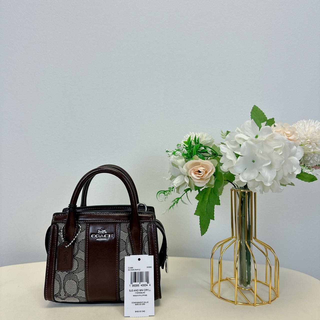 Coach Coach CU986 Andrea Mini Carryall In Signature Jacquard Size ONE SIZE - 2 Thumbnail