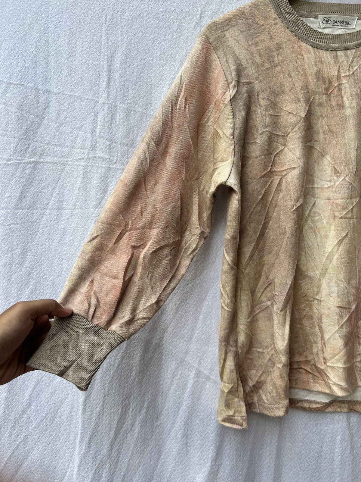 Beauty Beast × Japanese Brand Japanese sansebic knitt style Isseymiyake longslev Size US M / EU 48-50 / 2 - 4 Thumbnail