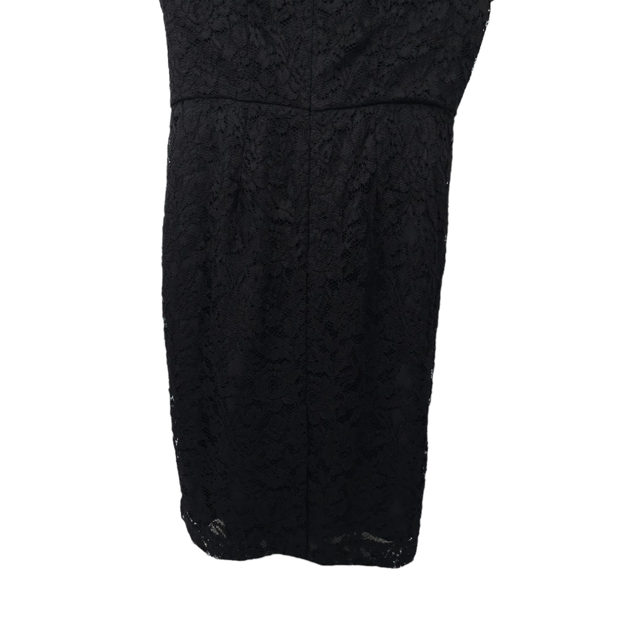 Liz Claiborne Lace Above Knee Dress Womens Size 10 Back Zip