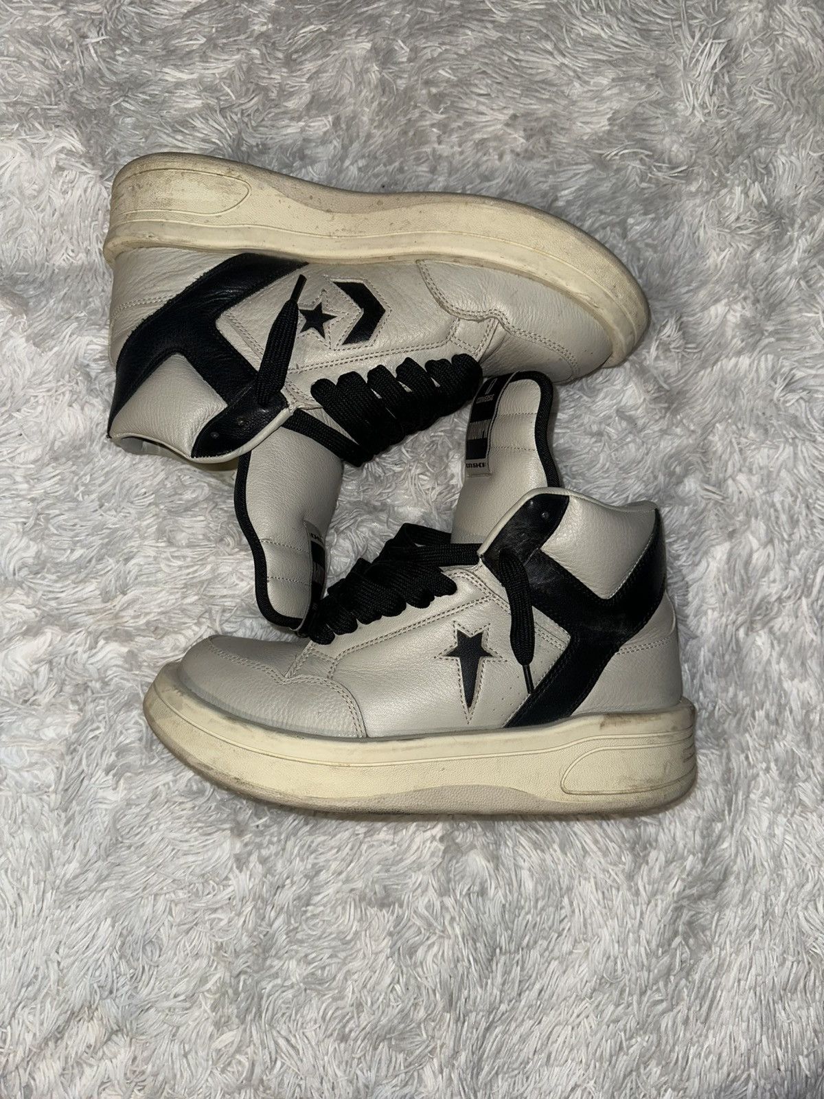 rick owen x converse turbowpn pelican