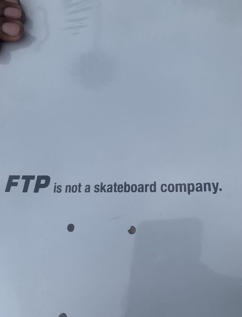 Fuck The Population FTP Organization Skate Deck 8.25 Size ONE SIZE - 4 Thumbnail