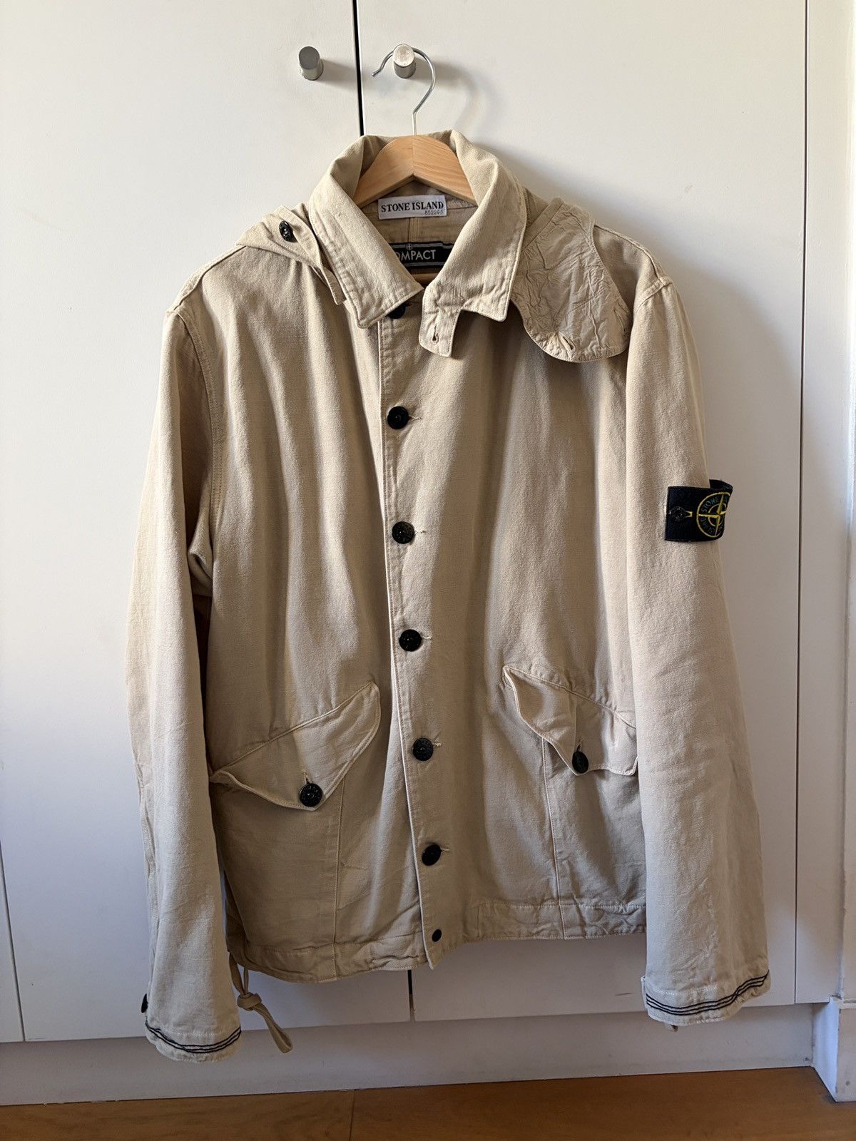 Stone Island Stone Island Compact Linen Jacket Size US L / EU 52-54 / 3 - 2 Thumbnail