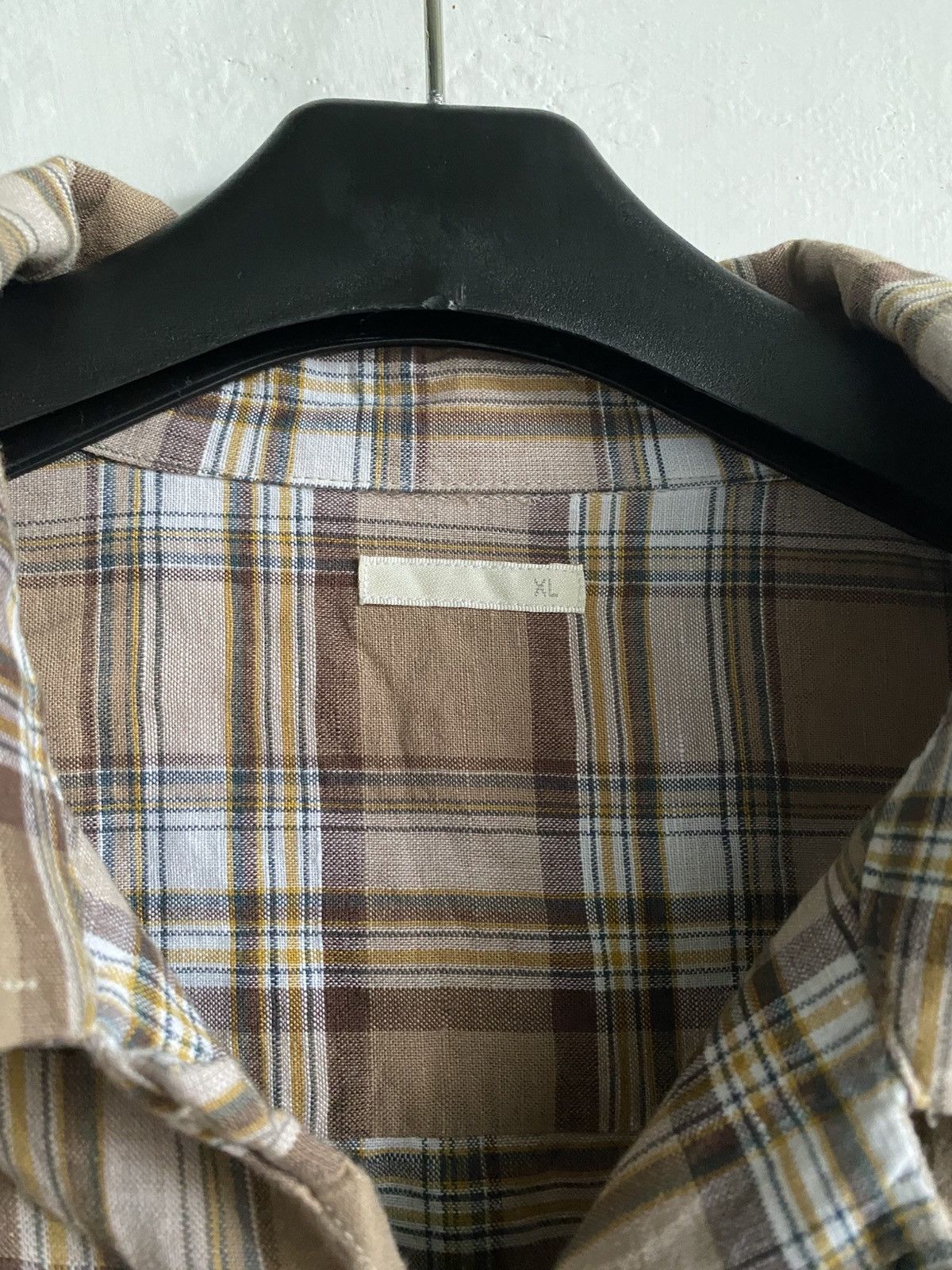 GU GU Plaid Shirt Size US XL / EU 56 / 4 - 2 Thumbnail